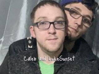 Caleb_and_LukeSunset