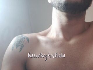 MarcoBoyFoxItalia