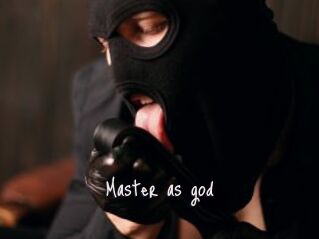 Master_as_god